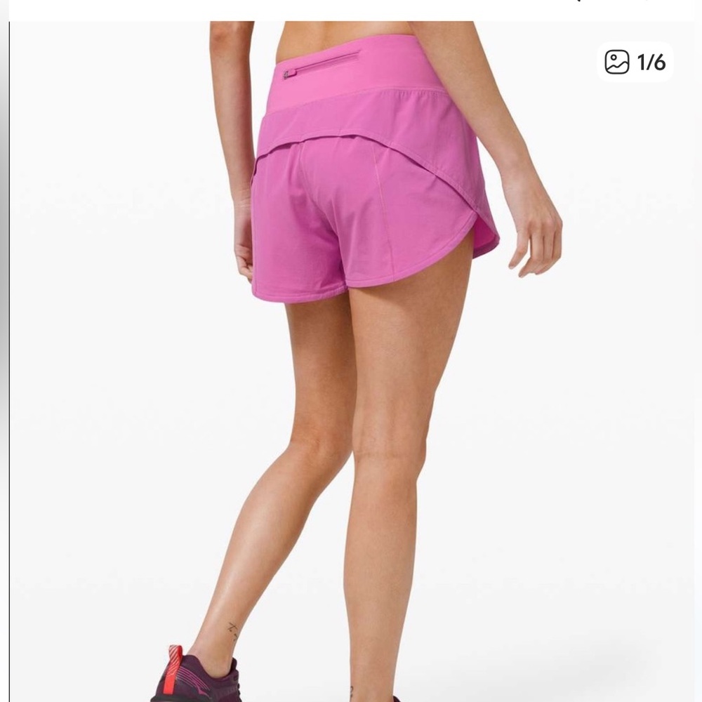 NWT MR 4” Speed Up Shorts - size 6